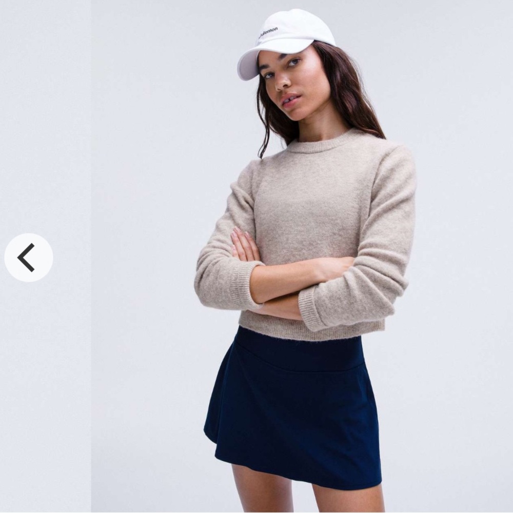 Lululemon Alpaca Wool Blend Cropped Sweater Size S/P